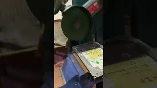 Angle Grinder vs Drill Which DESTROYS a Hard Drive Faster