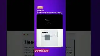 css all positions real time coding