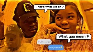 Texting my ex in front of my boyfriend prank!  *GONE WRONG*