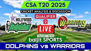 LIVE | Warriors vs Dolphins Live | War vs Dol | Csa T20 2025 Live Score  Commentary