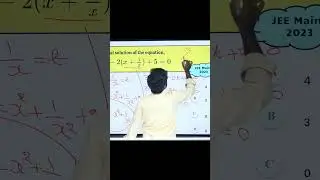 IIT JEE Mains 2023 Problem | Algebraic Identities - 2 | In English | Justin Edwin | #jee #iit