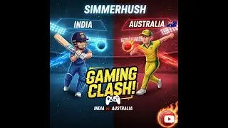 India vs Australia Match 🏏 | Danda Gul 😱 Sixer King Yuvi & Mahi Finish | Cricket Gaming
