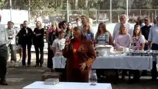 First Song (Performed by Rev Ethel Delaney) - Sunday-11-21-10 Thanksgiving Serving for Forsyth Park