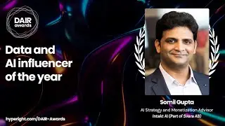 Data and AI Influencer of the Year  - Nordic DAIR Awards 2021