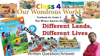 Different Lands, Different Lives | Chapter 9 | Class 4 | Our Wondrous world | Ques/Ans |&lrm;@ATOZSTUDYZ
