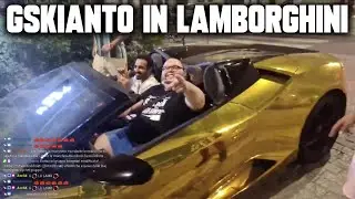 gskianto impazzisce in lamborghini