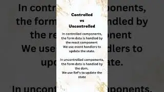 Controlled vs uncontrolled