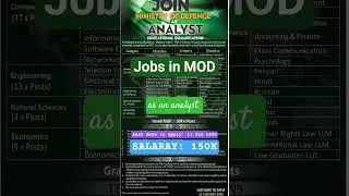 Jobs in MOD as an analyst || Last date to apply 11 Jan 2025 CSSTROLOGY