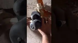 DIVERTER INSTALLATION PERFECT FITTING HOT AND COLD
