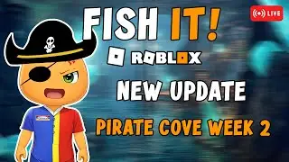 NEW UPDATE‼️ADA SPOT MANCING RAHASIA DI DALAM GUA PULAU PIRATE😱 - FISH IT! ROBLOX INDONESIA