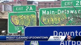With big events in Kansas City on the horizon, city and state renew effort to cleanup graffiti