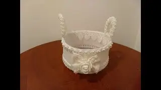 DIY  No lo tires ! Cesta con galon de plastico reciclado manualidad con reciclaje