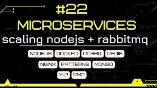 Scaling microservice architecture with Nodejs/PM2 processes, and publish/subscribe pattern.