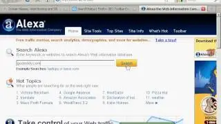 Find Alexa ranking for your site