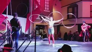 Amy Nash Hula Hoops Cirque Montage