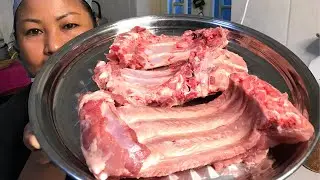 Yummy cooking pork ribs with green papaya soup recipe | Dary Cooking