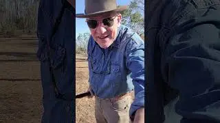 Винтовка Winchester Model 94 с диоптрическим прицелом, поражающая стальные мишени. .357 Magnum. #...