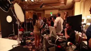 Royal Flush Girls Photoshoot - Behind the Scenes