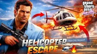 GTA Vice City Cap the Collector Mission – Helicopter Escape to Airport | Full HD Gameplay Part 44