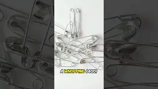 How a $15 Debt Created The SAFETY PIN! 🧷😱#shorts