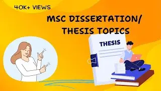 MSc Dissertation/ Thesis Topics | Microbiology | Biotechnology