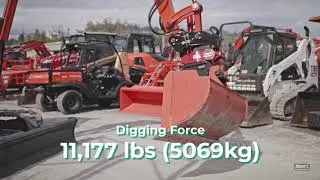 360-DEGREE BUCKET. Why A Kubota KX057-4 With Rototilt Is IDEAL For Excavating Work - www.Rent1.ca