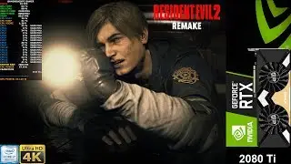 RESIDENT EVIL 2 DEMO Maximum Settings 4K | RTX 2080 Ti | i9 9900K 5.1GHz