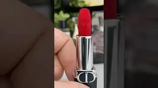 Rouge Dior 999 Couture Lipstick 💄 #DiorBeauty #DiorMakeup #RougeDior #dior #bestredlipstick