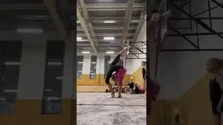 Gymnastics-Girl Maria Nails Perfect Back Walkover | Stretch Queens #flexibilitygoals #gymnast
