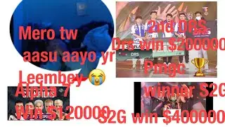 DRS GAMING🇳🇵1st RUNNER OF PMGC,Win -$200,000, #cr7horaa REACTION,S2G Win PMGC,AlPHA7 2nd RUNNER