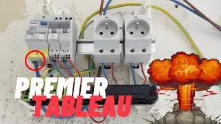 Je monte mon premier tableau électrique ! Pas simple... - EP5