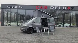CALIFORNIA T6.1 4-MOTION EDITION FOTELE OBROTOWE ALCANTARA  ACC EL. DRZWI # CAR DELUXE GLIWICE #