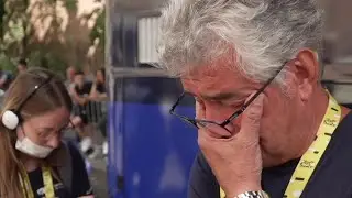 TOUR DE FRANCE 2023 - Marc Madiot en larmes pour les adieux de Thibaut Pinot &agrave; la Grande Boucle