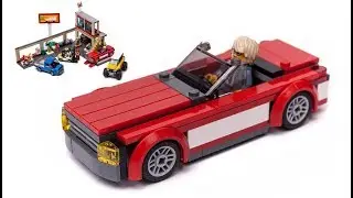 LEGO 60200 Capital City alternative build CABRIO car