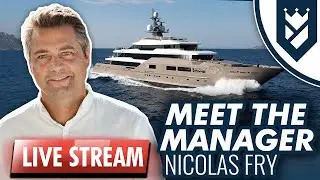 WHAT A YACHT CHARTER MANAGER DOES! Live chat with Nicolas Fry