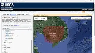 Download Aster Global DEM in Cambodia