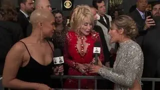 Dolly Parton Red Carpet Interview | 2019 GRAMMYs