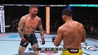Zach Reese vs Michel Pereira UFC Houston Full Fight Recap