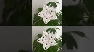 Crochet star 🎄 #crochetstar #crochetstar #crochet #christmasdecorations #christmas #decorations