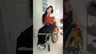 my bathroom routine ♿️🚽 #paraplegic