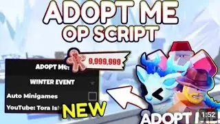 (Winter Event) Adopt Me Autofarm Script / No Key / Get all Gingerbread Script / Auto complete Games