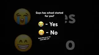 Has school started for you? #funny #cool #backtoschool #school #subscribe #idk