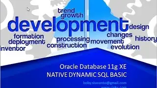 Oracle Dynamic SQL Basic (Native Dynamic SQL for Creating Table)