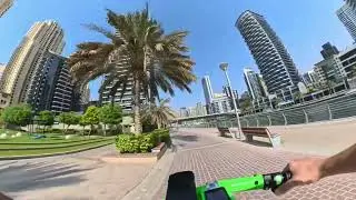 Daytime Scootering in Marina #dubai