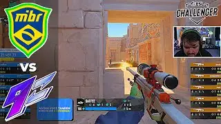 MIBR VS 9Z - ESL CHALLENGER JONKOPING 2023 SA CLOSED QUALIFIER (ANUBIS - MAPA 3 MD3)