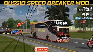 BUSSID SPEED BREAKER MOD Vs3.7.1 /Kenyan Gameplay /free skin /check description 👇