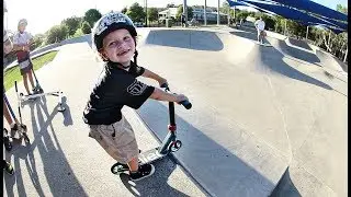 3-ЛЕТНИЙ МАЛЫШ-СКУТЕРИСТ!