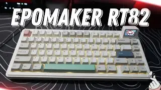 Epomaker RT82 / Тихая Клавиатура с Мини ТВ