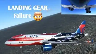 Real Flight Simulator Bangalore To Guwahati || Gear Failure 😱|| Landing Mein Aa Gaya Dikkat