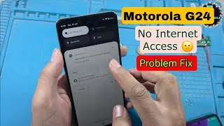How to Fix Internet Not Working Motorola G24 | Motorola G24 mobile data wifi problem solve